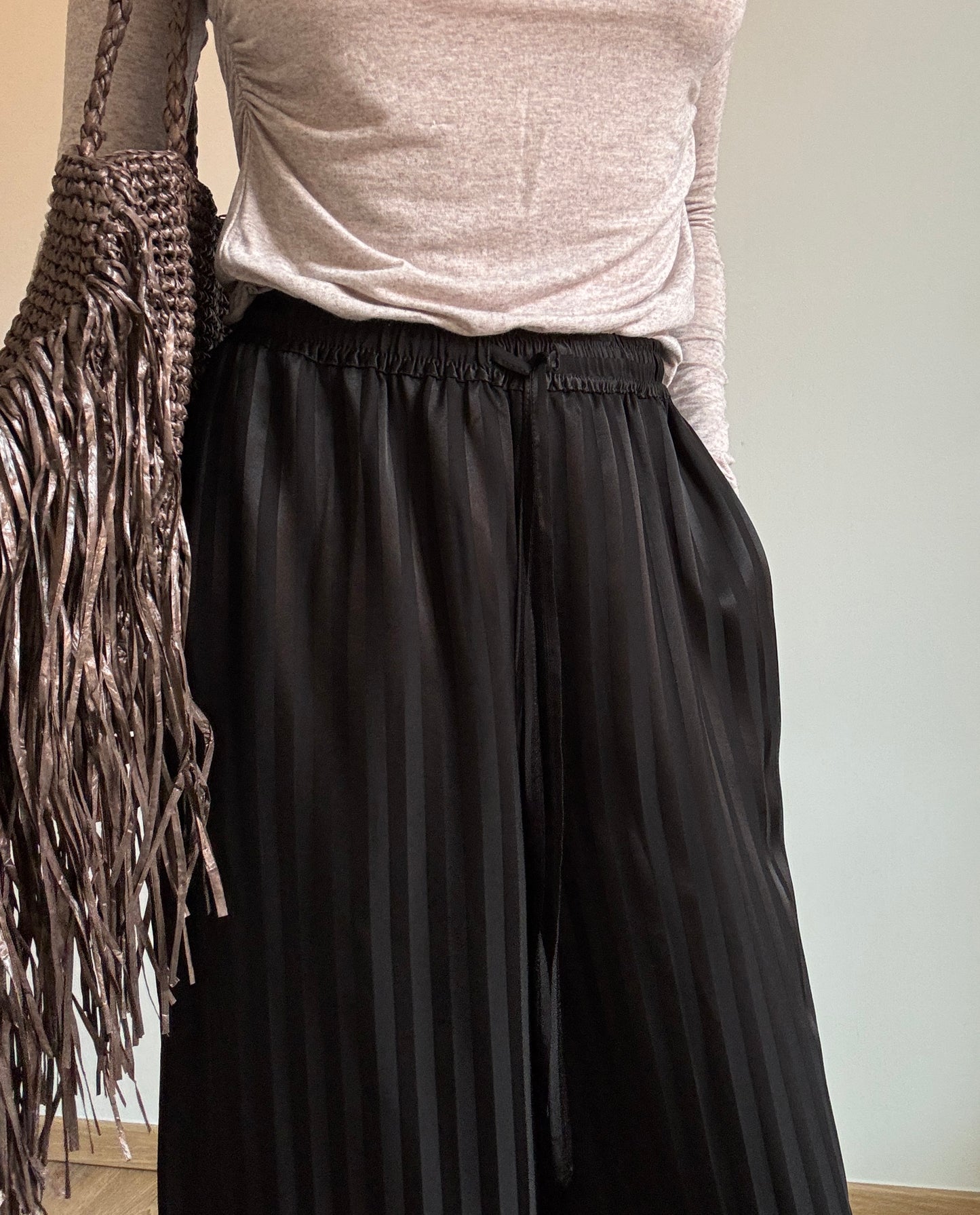 Black palazzo pants
