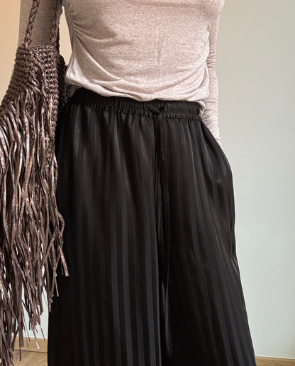 Black palazzo pants