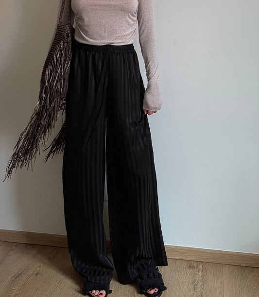 Black palazzo pants