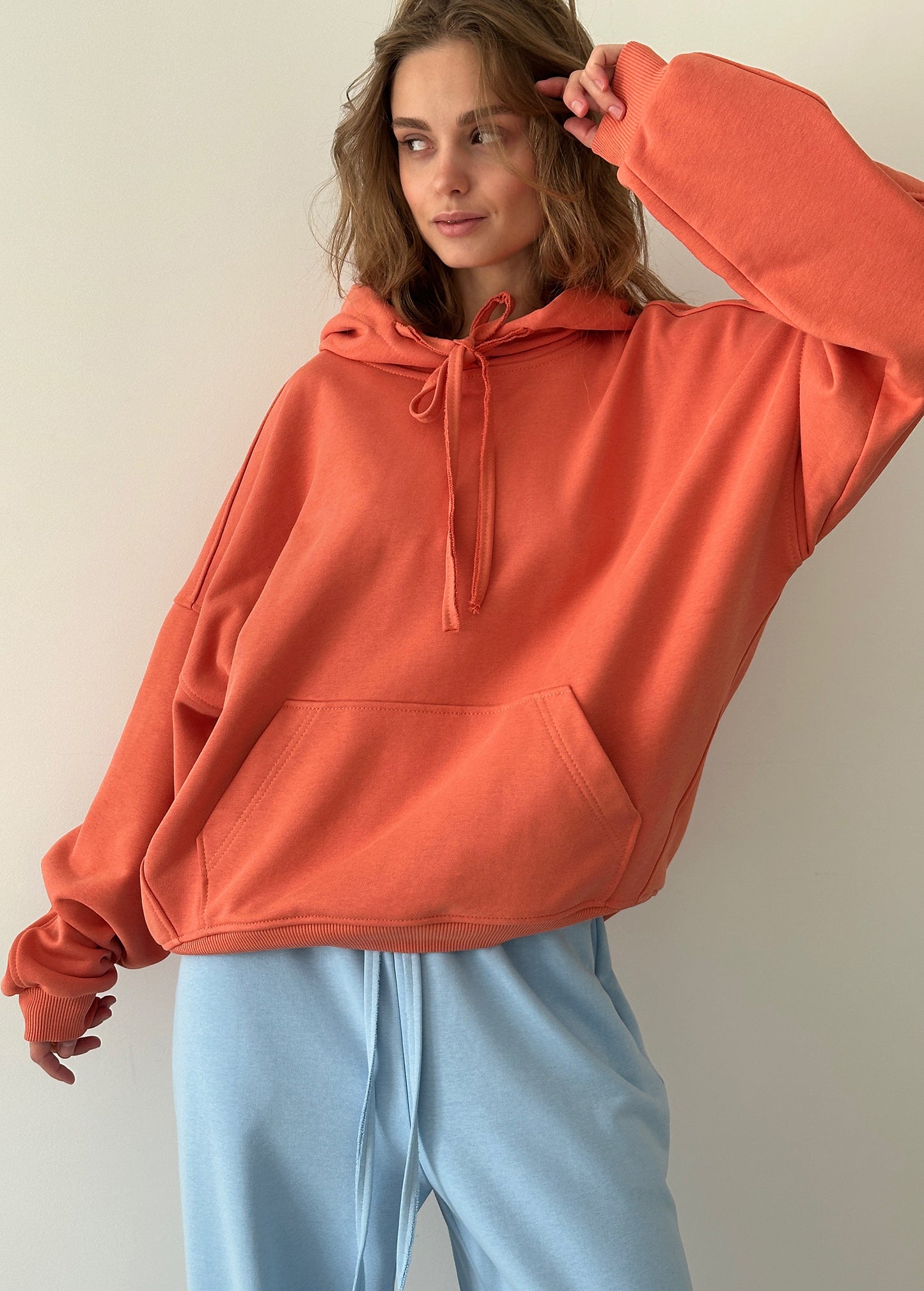 Apricot demi hoodie