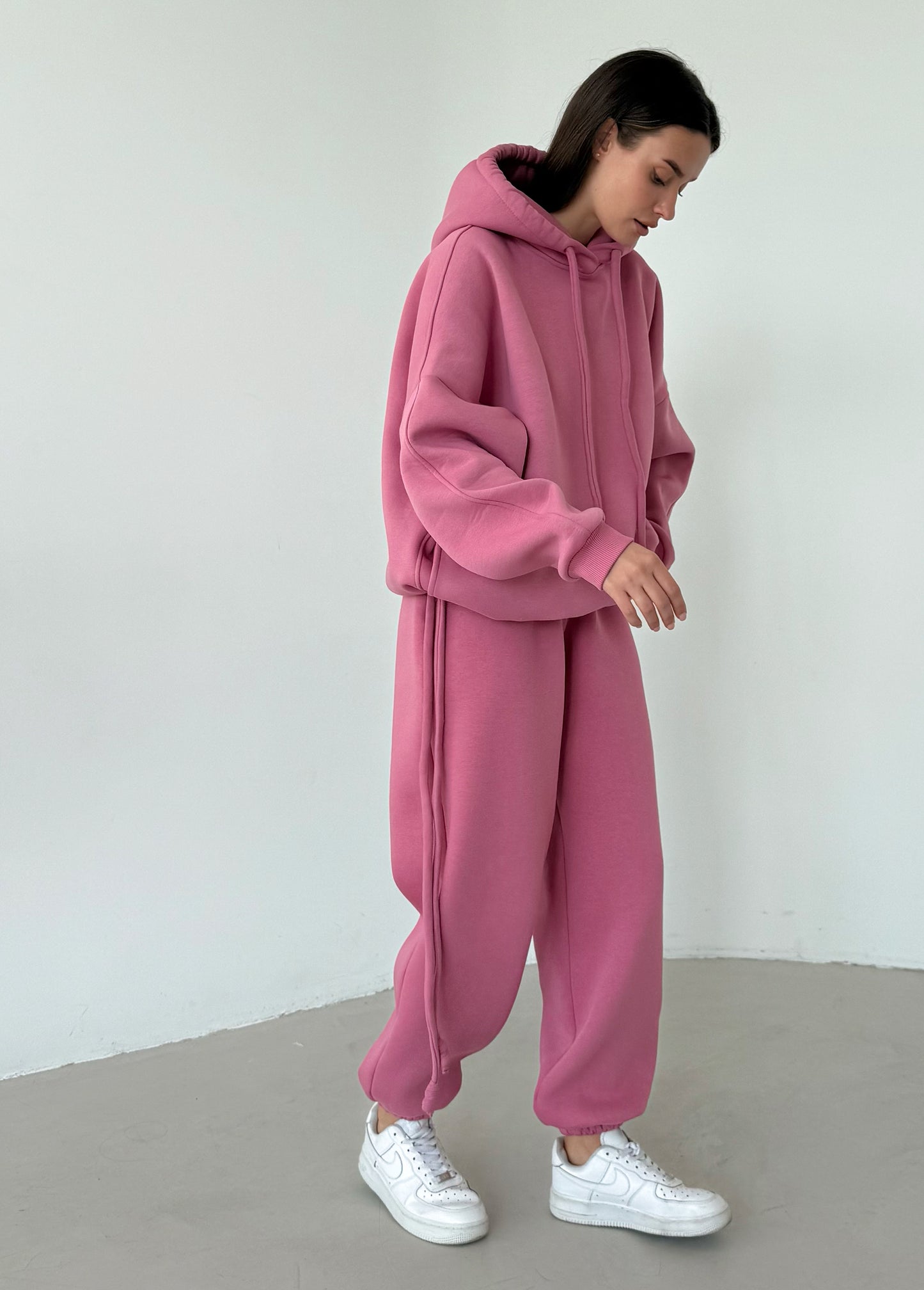 Berry fleece joggers