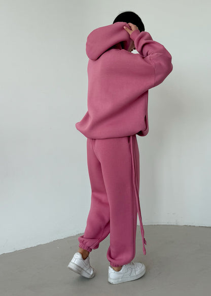 Berry fleece joggers