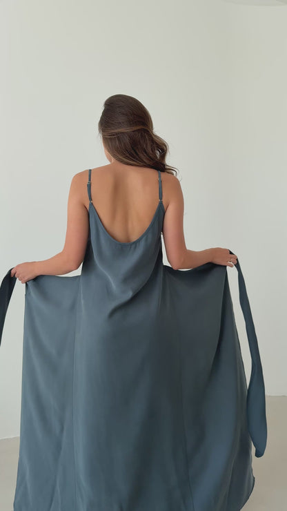 Marengo rayon dress-top